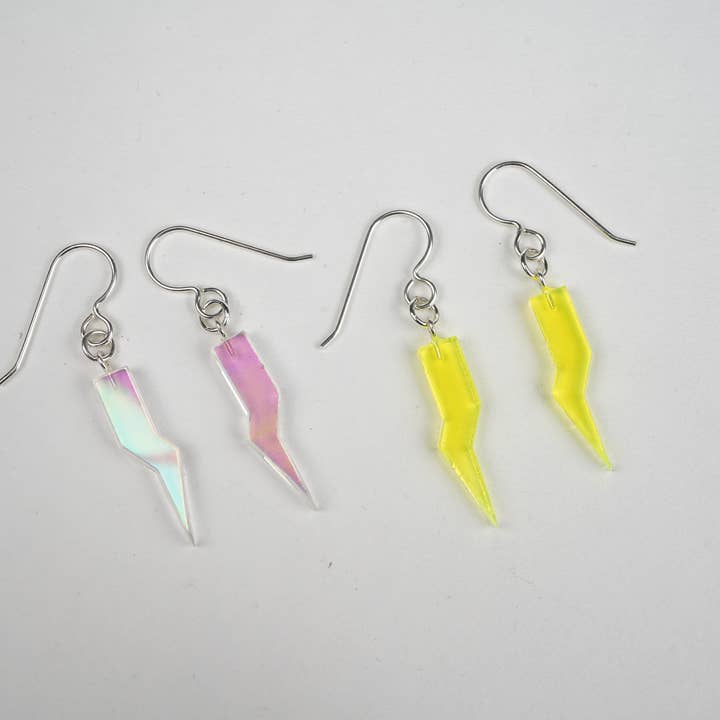 Lightning Bolt Earrings for wholesale by Design WhatHaveYou