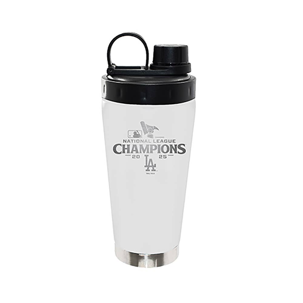 The Memory Company - Wholesale Insulated Mug/Tumbler - 2025 World Series Champ, LA Dodgers 22oz Etch Blender Bottle1