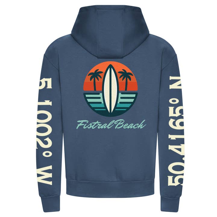 Ocean Wave – wholesale Hoodie – Unisex – Fistral Tide Hoodie