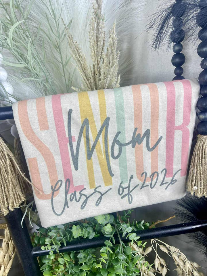 Tan Senior Mom Class of 2026 for wholesale on Faire0