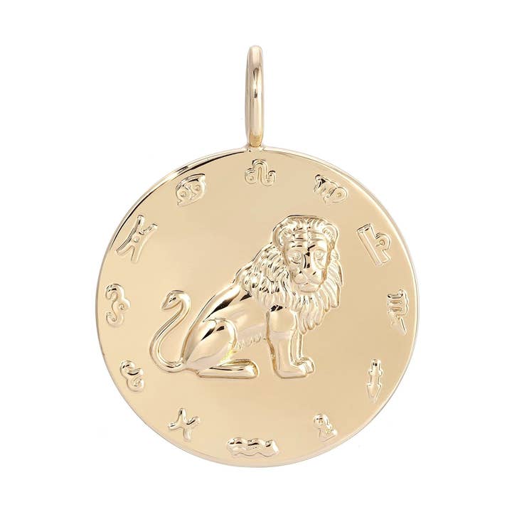 Zodiac Pendant Leo for wholesale by Eklexic