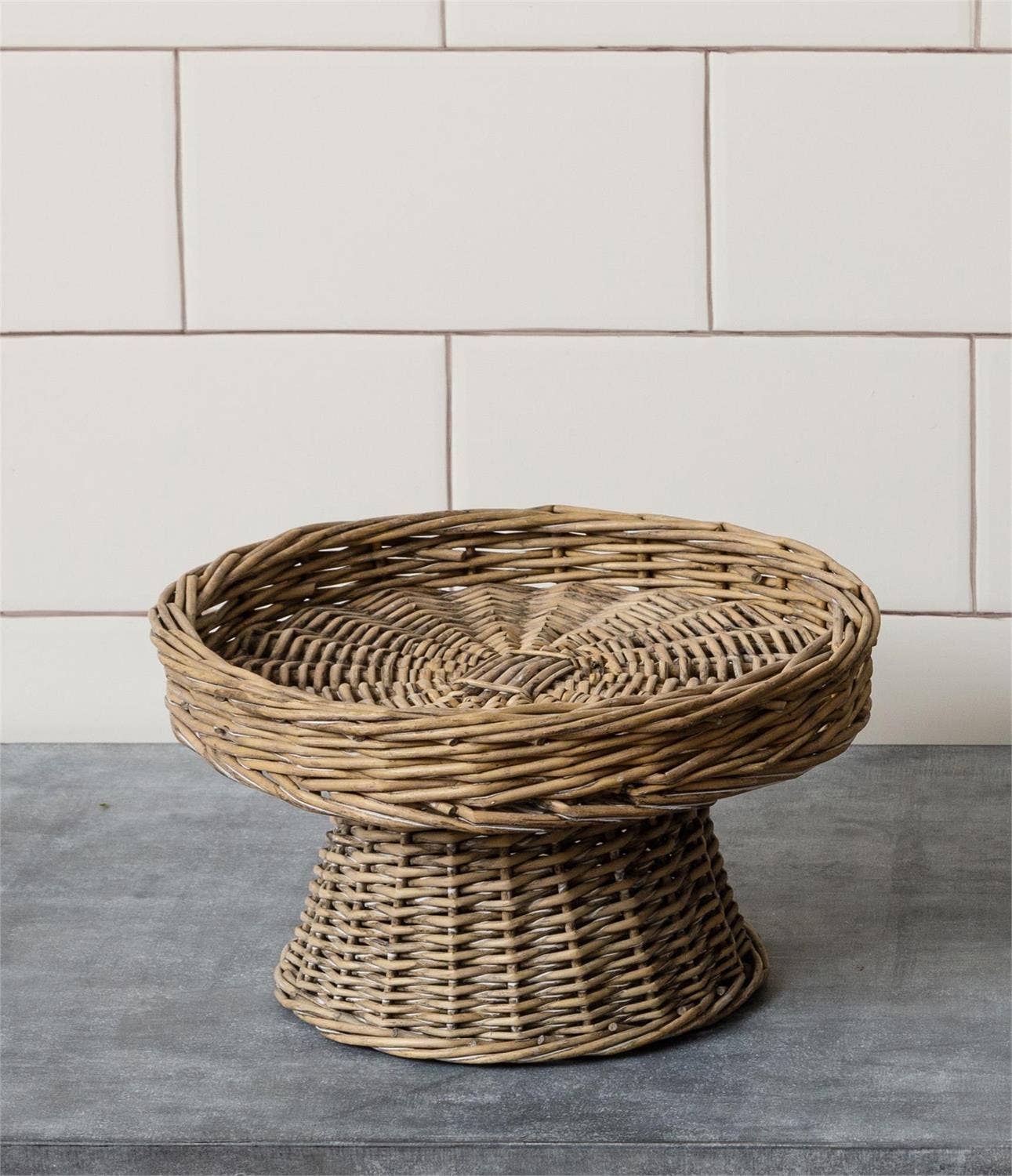 Audrey's Home & Gift – Großhandel Tischdeko – Runder Weidensteigleiter (PC)3