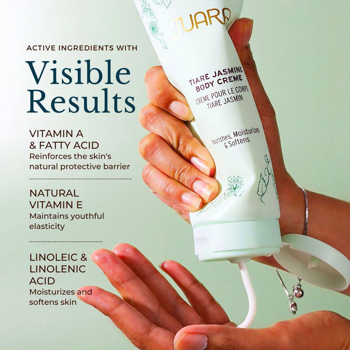 JUARA Skincare – wholesale Body cream/lotion – Samples: Tiare Jasmine Body Creme1