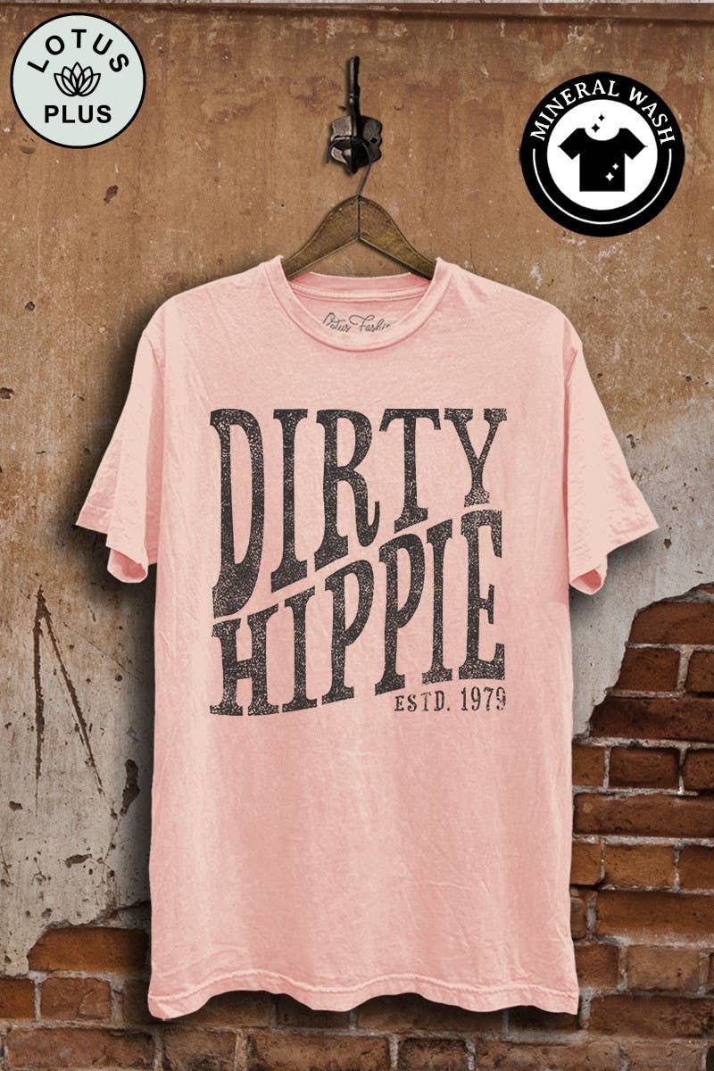 Lotus Fashion Collection - Wholesale Screen printed t-shirt – Women′s - Dirty Hippie Graphic Top0