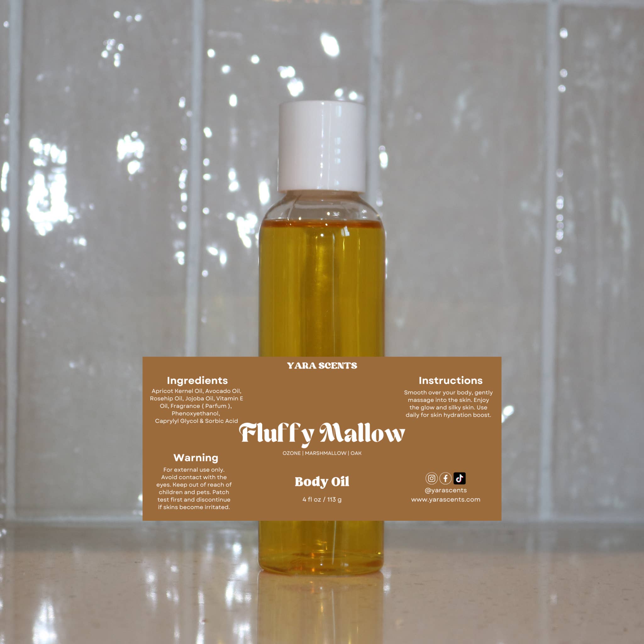 Yara Scents - Wholesale Bath/Body Oil - FLUFFY MALLOW | Body Oil