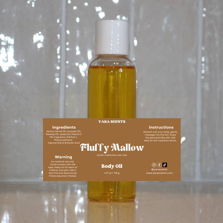 Yara Scents - Wholesale Bath/Body Oil - FLUFFY MALLOW | Body Oil0
