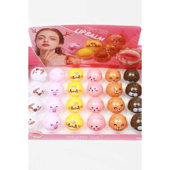 MIX COLOR Animal Character Lip Gloss Sets for wholesale on Faire