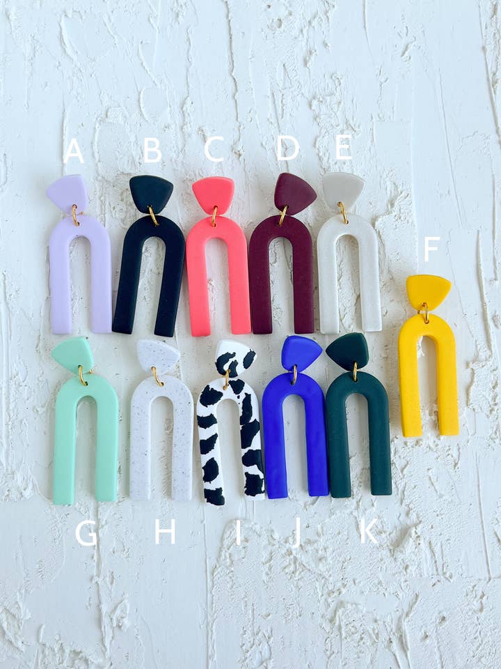 Rosalie Örhängen för wholesale av Rose Walker Clay