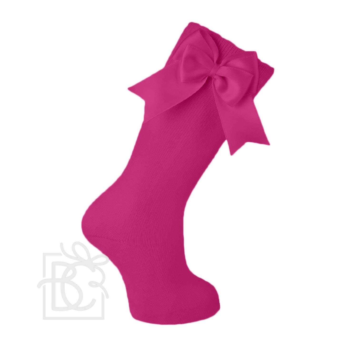 Carlomagno - Wholesale Socks - Kids - Cotton Knee Socks With Double Bow8