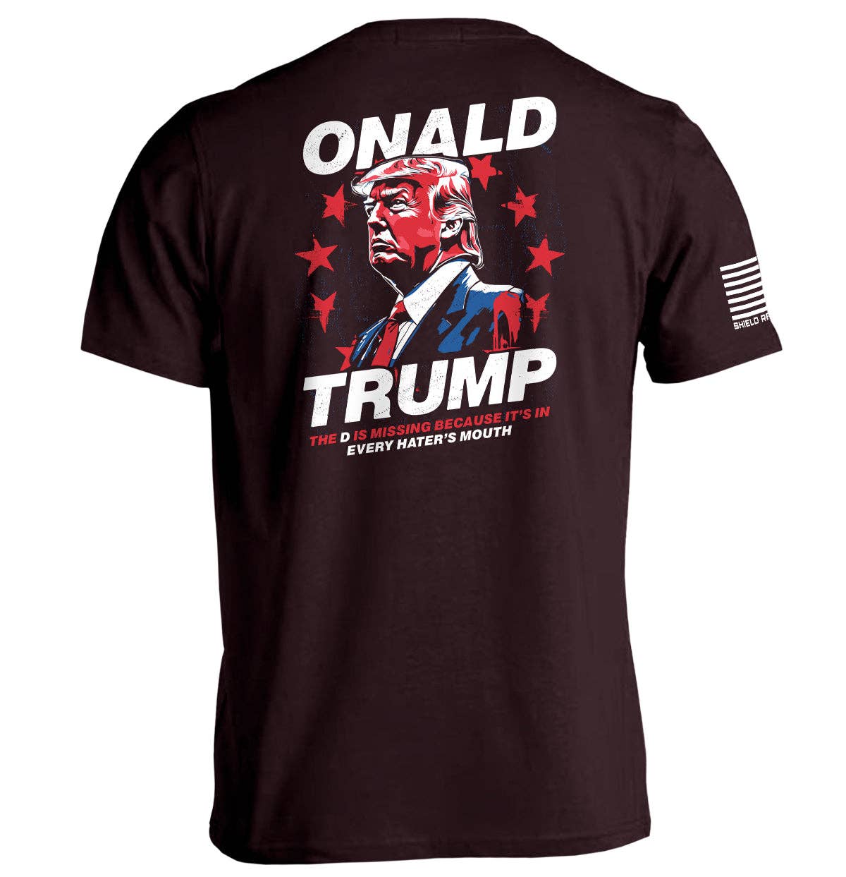 Shield Republic - Wholesale Screen Printed T-Shirt - Men's - Onald Trump2