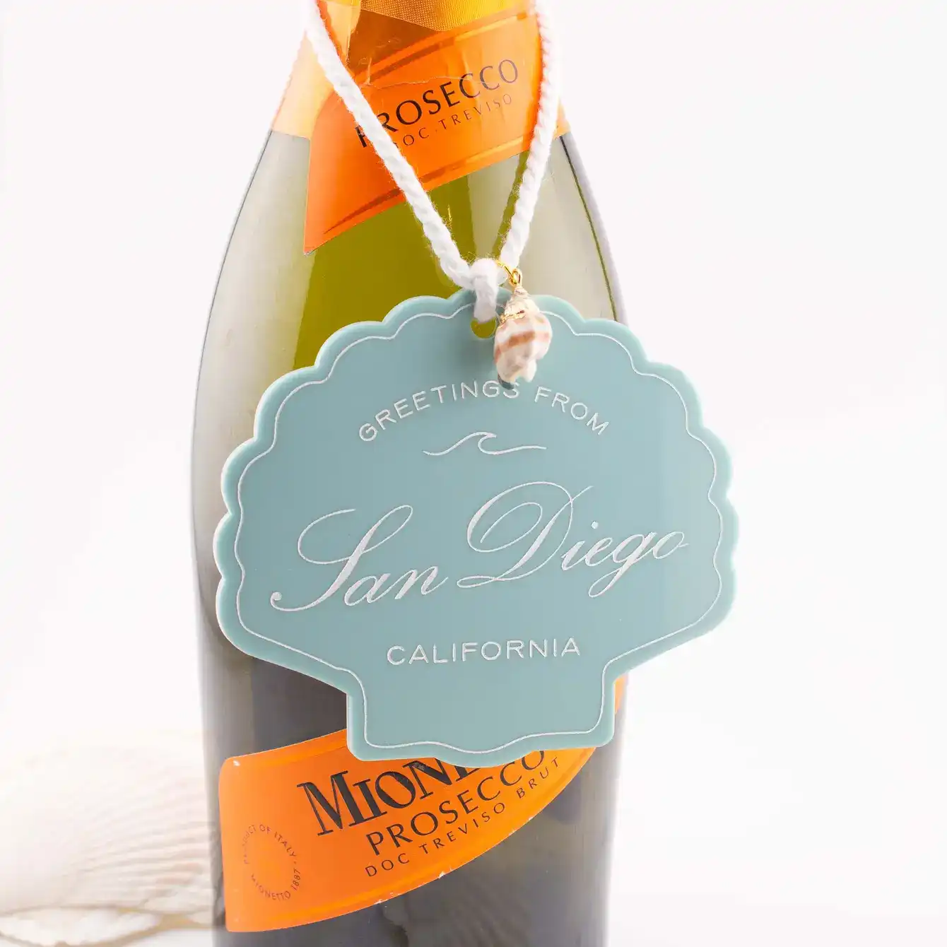 Freshwater Curated Goods – wholesale Ornament – Custom Your City Seashell Charm Ornament3