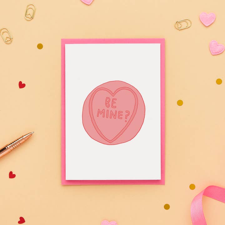 You've Got Pen On Your Face - Wholesale Valentine's Day Card - Love Hearts Greeting Card | Be Mine Valentines Card | Love1