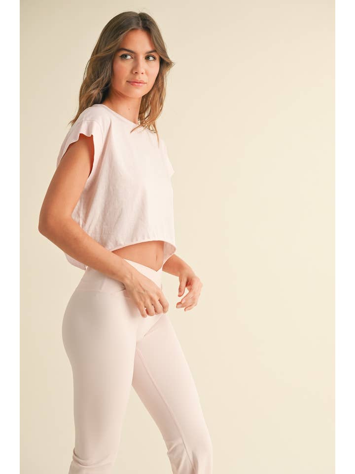 KIMBERLY C - Wholesale T-Shirt - Women's - Cutout Back Layering Tee4