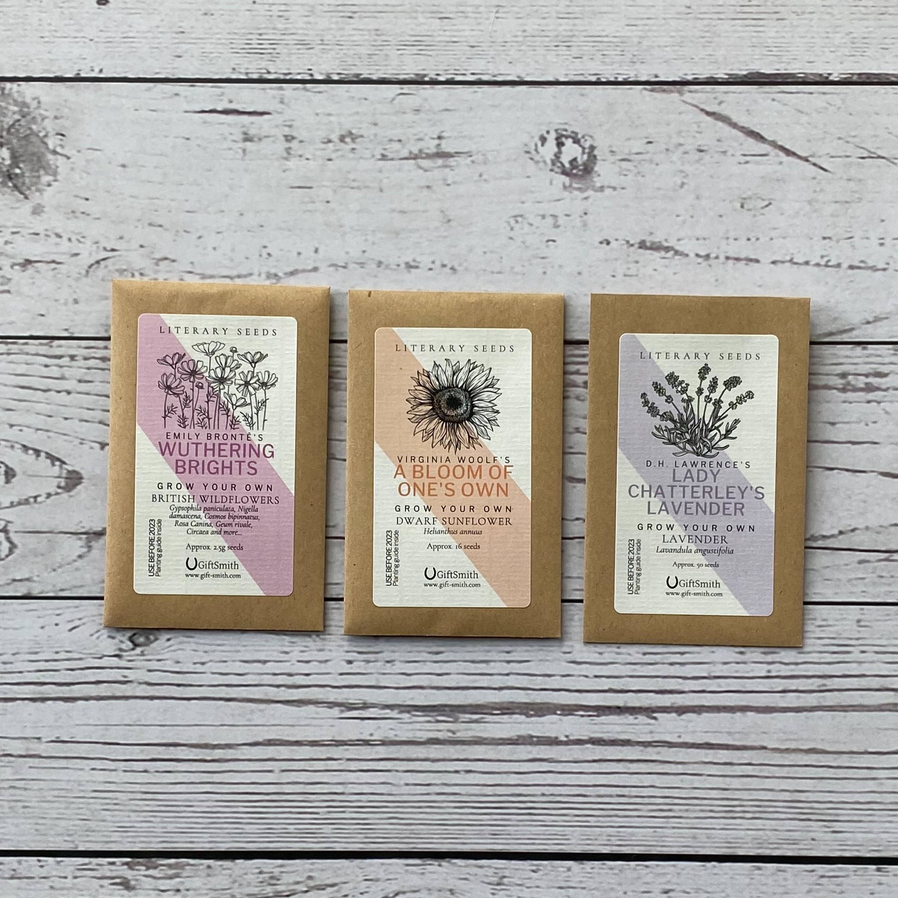 GiftSmith - Vendita all'ingrosso Semi di piante - Literary Seeds: Semi floreali2