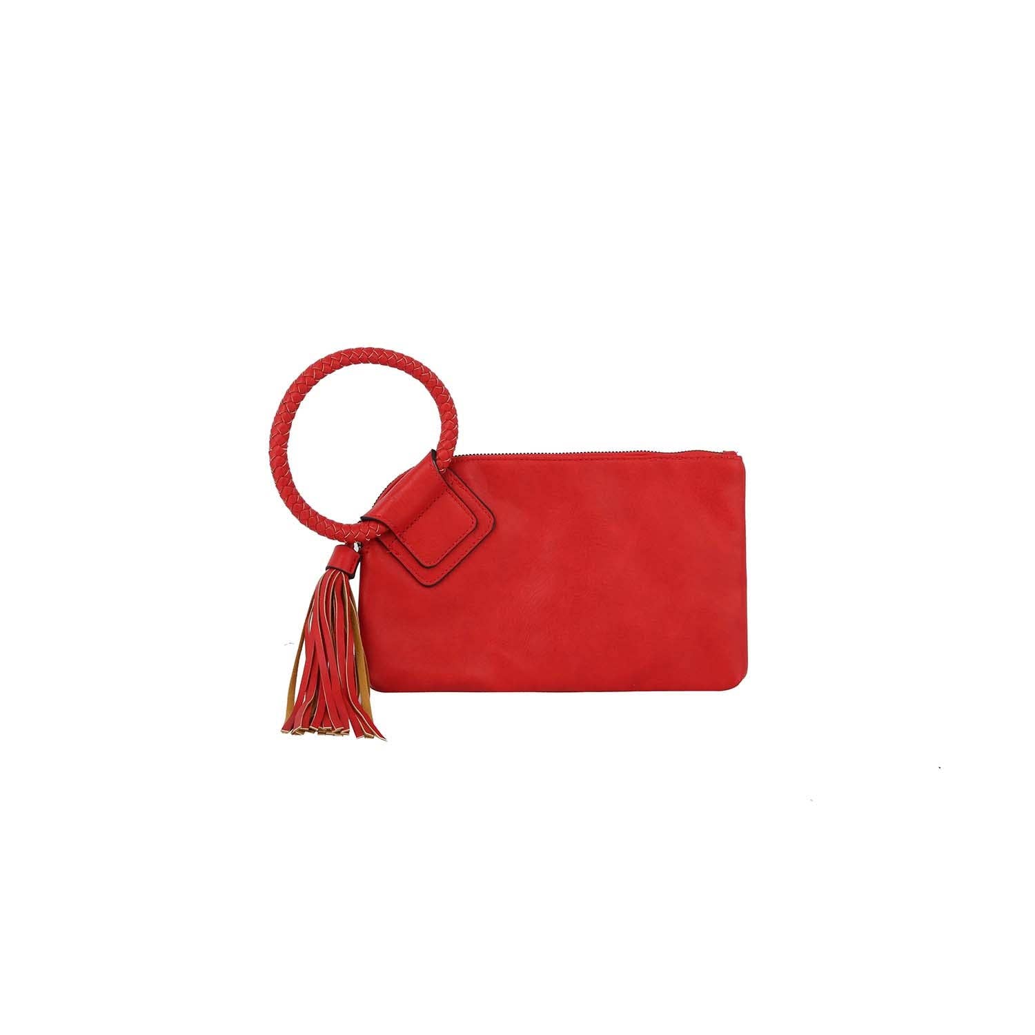 HR CORP – Engroshandel Clutch - Dame – Metro Muse Armbåndskobling med flettet ringhåndtag2