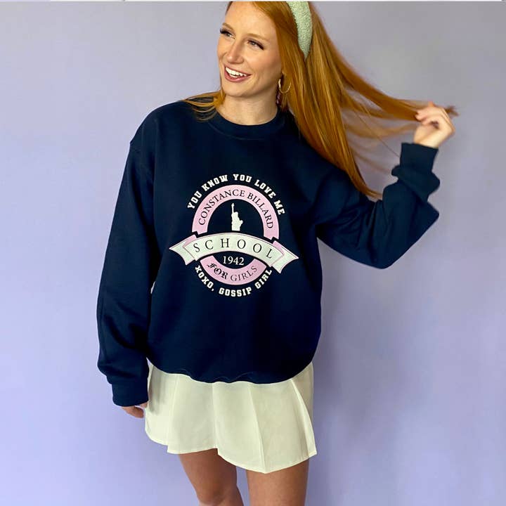 Constance Sladder Pige Sweatshirt for engroshandel hos Letters and Lucy