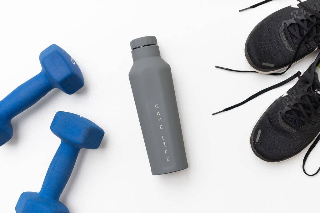Caye Life - Wholesale Water bottle - Capri | 500ml Reusable Bottle | Matte Grey6