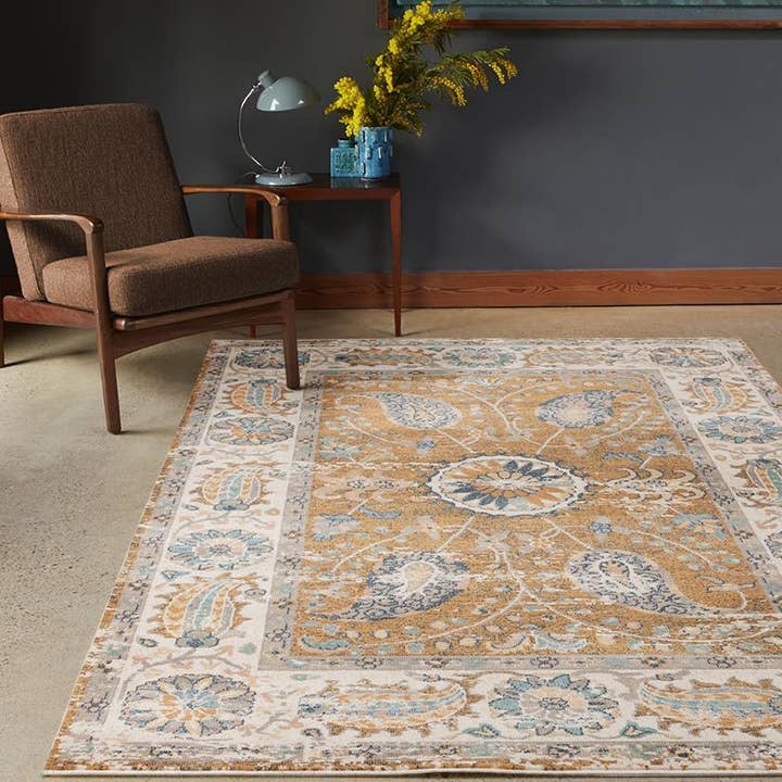 Metropolitan 7763 Floral Oriental Rug for wholesale by Luxe Weavers