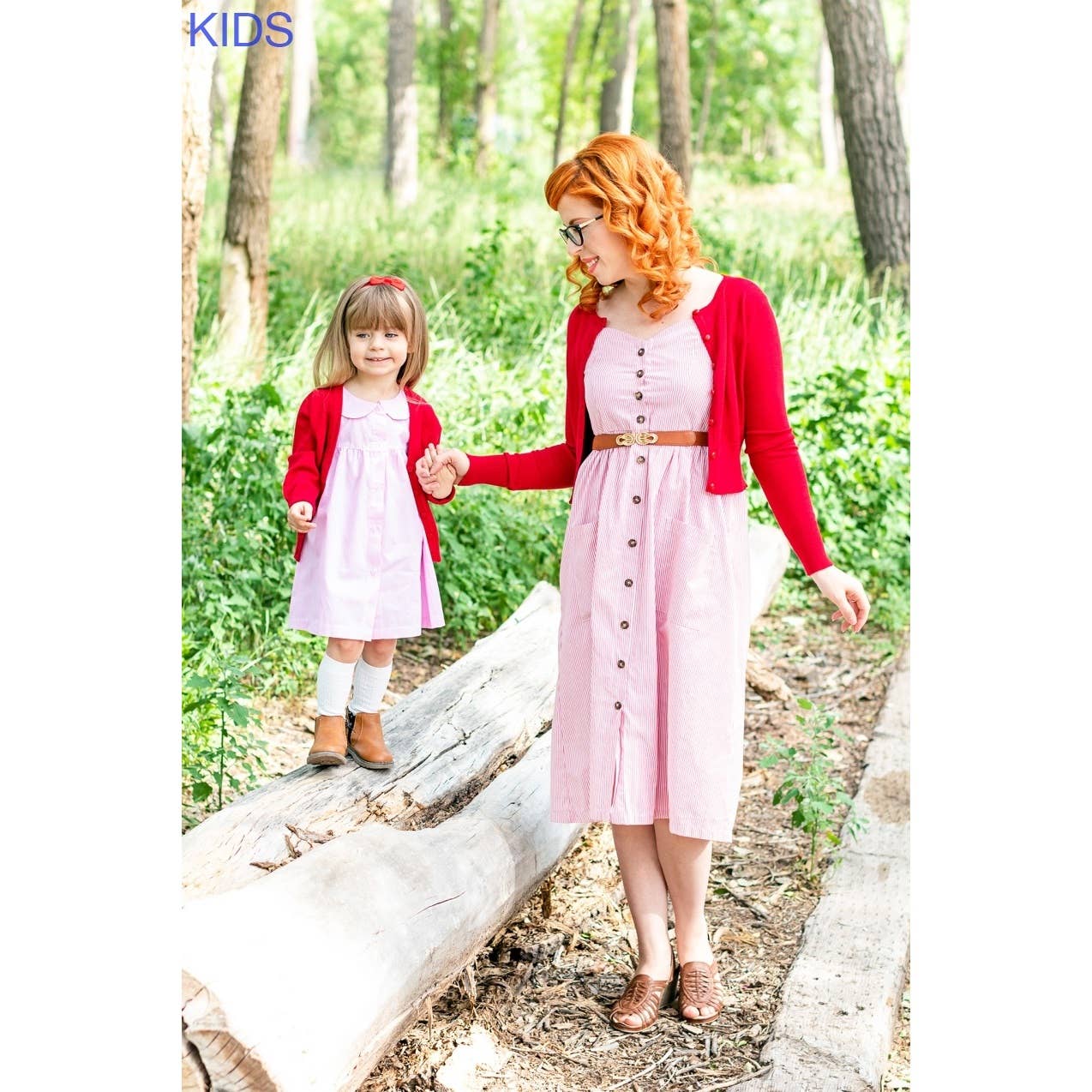 Mak - Wholesale Cardigan - Kids - Girl's Long Sleeve V neck Sweater Cardigan MK5178KID34