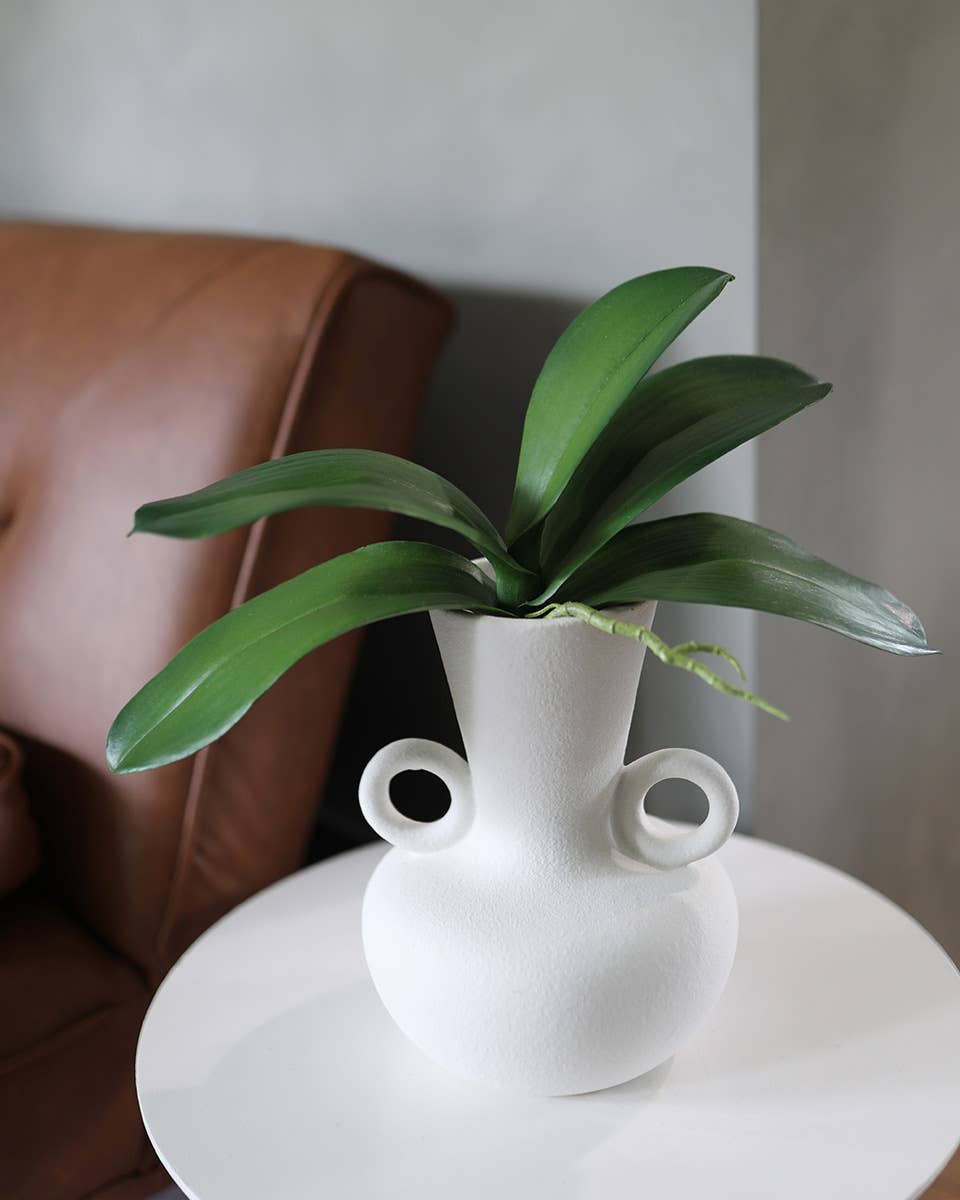 Prestige Botanicals - Venta al por mayor Plantas artificiales - Hojas de orquídea artificiales de 12 pulgadas1