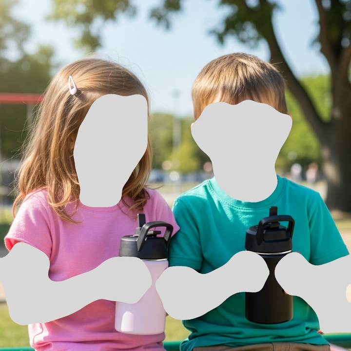 SipX – Garrafa de água por atacado – Garrafa Térmica Infantil de 355 ml com Canudo e Alça9