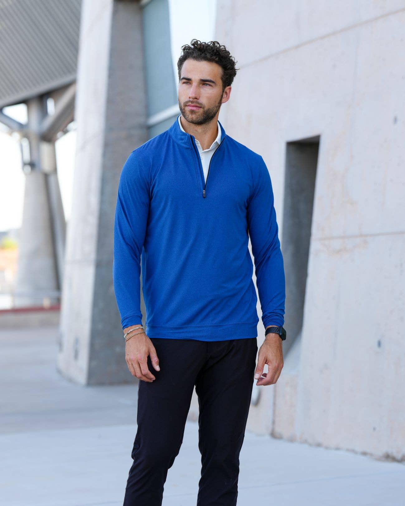 USA Palm – Polo - Homem por atacado – Fecho de 1/4 Mesclado33