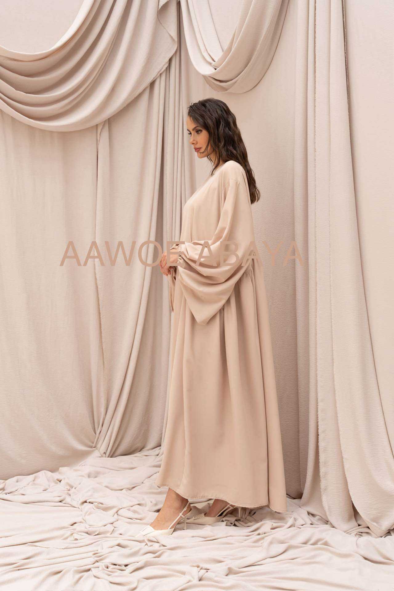 Aawoe Abaya - Wholesale Dress - Women's - Elegant Abaya Dress - 2466-ROB33