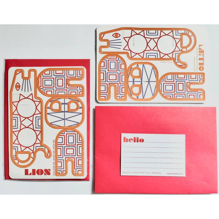 Metio Studio - Wholesale Postcard - Animal Postcards1