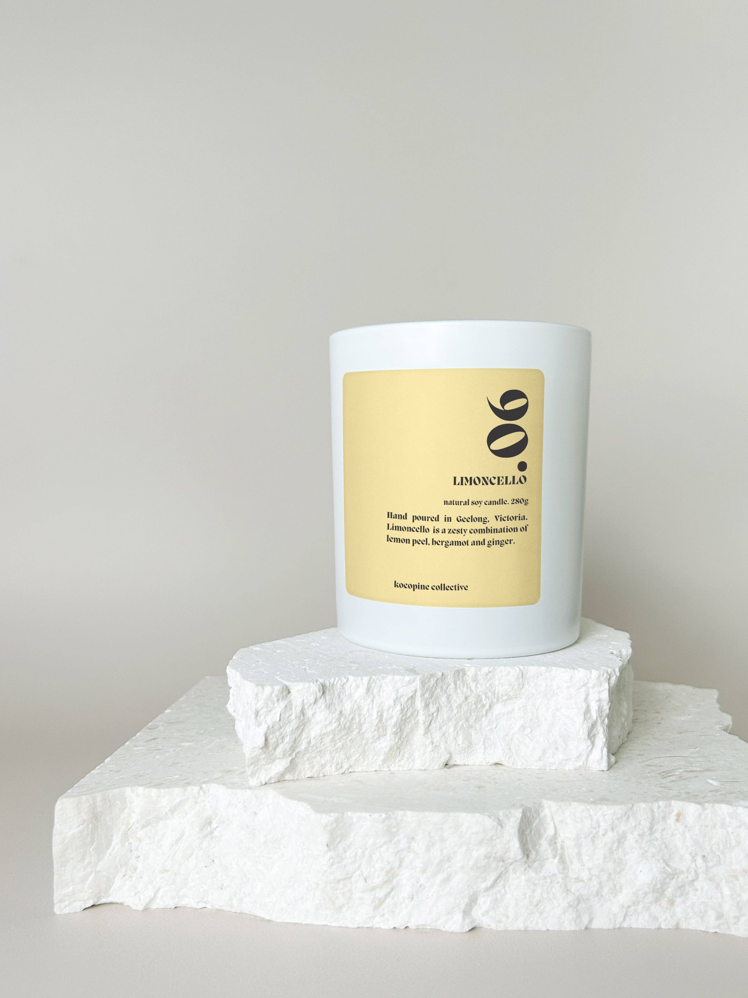 Kocopine Collective - Wholesale Jar/filled candle - Limoncello (No.6) | Lemon Peel + Bergamot