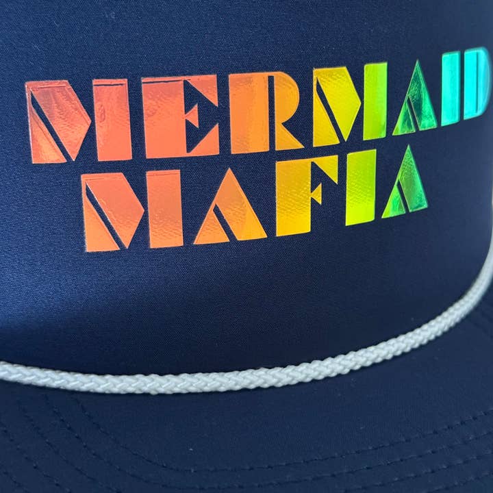 MIRROR ROPE SNAPBACK | FLAT BILL for wholesale by Mermaid Mafia Outfitters