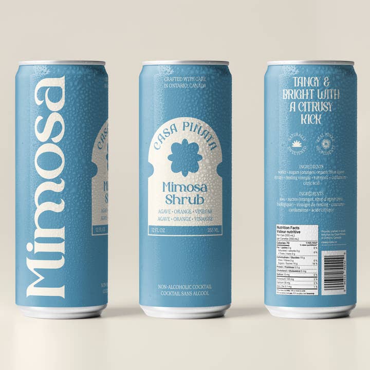 Mimosa Shrub 355ml (24 pack) for wholesale by Casa Piñata