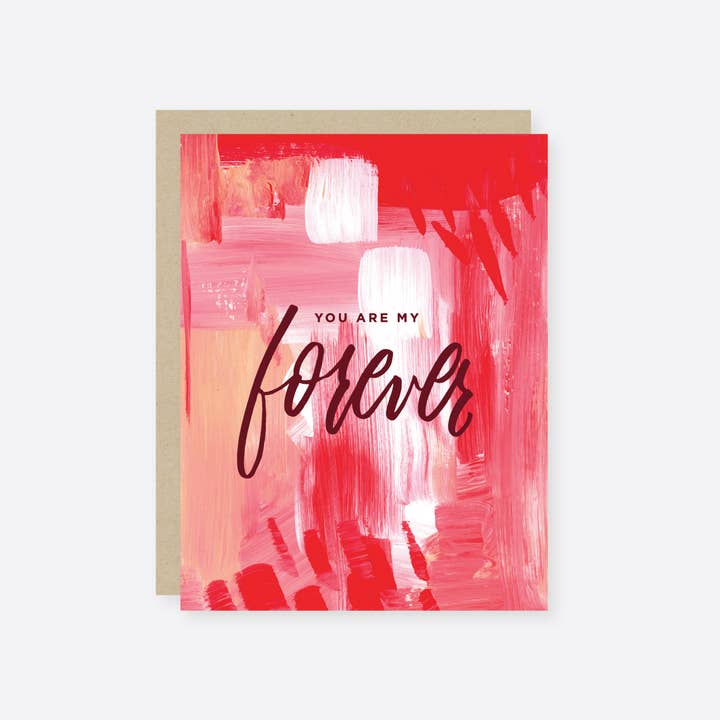 2021 Co. - Wholesale Valentine's Day Card - you are my forever love card