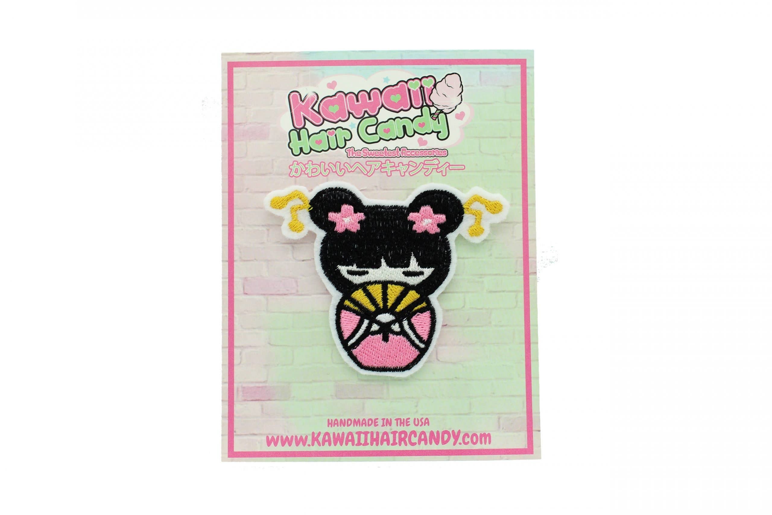 Kawaii Hair Candy - Wholesale Hair Clip - Women's - Kokeshi Doll Geisha Hair Clip2