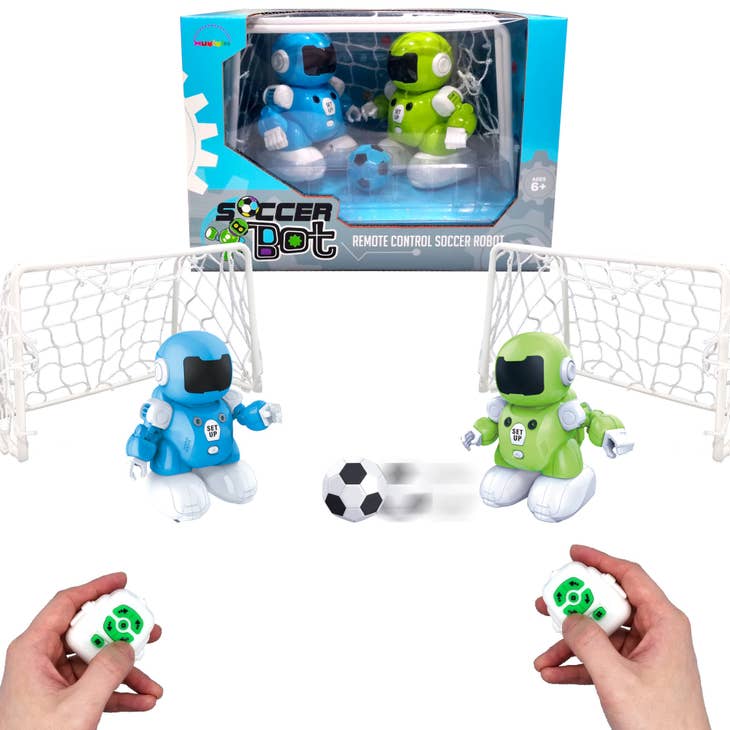 SoccerBot - Robot RC Soccer. Telecomando per 2 giocatori all'ingrosso per  il tuo negozio - Faire Italia