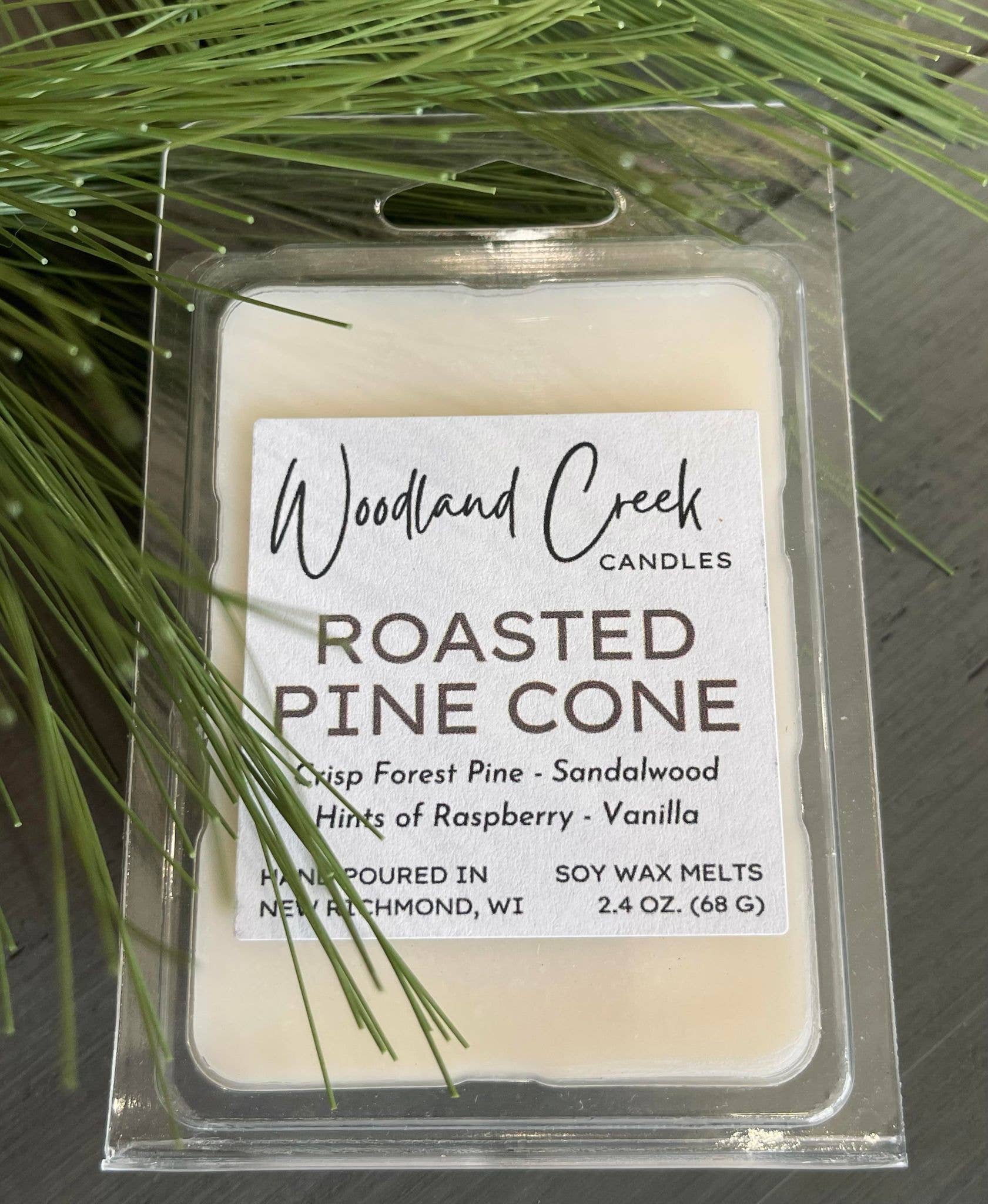 Woodland Creek Candles - Wholesale Wax Melt - Roasted Pine Cone Wax Melts1
