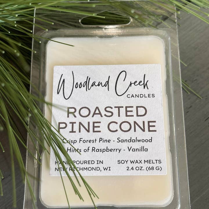 Woodland Creek Candles - Wholesale Wax Melt - Roasted Pine Cone Wax Melts1