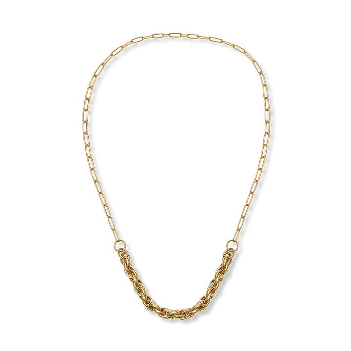 Gold Multi Chain Necklace for wholesale by A Weathered Penny Jewellery