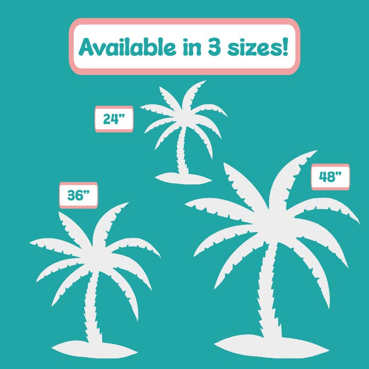 Arte da Parete con Palma Tropicale per Decorazione di Casa al Mare per la vendita all'ingrosso da parte di JennyGems