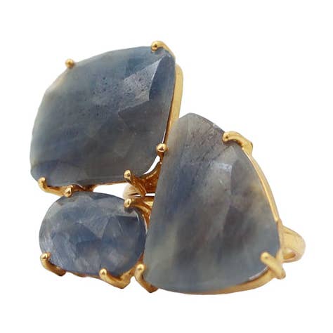 Anillo Mosaico Spohn Azul Sapphire para venta al por mayor de ACUS