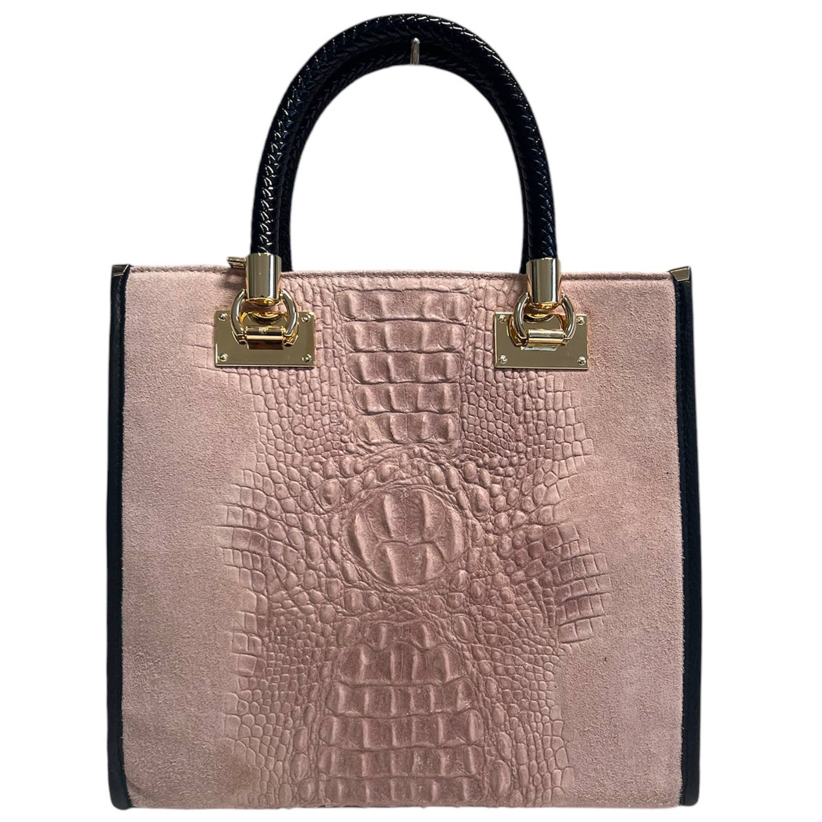 MODARNO - Wholesale Shoulder Bag - Women's - Modarno Women's shoulder bag - coconut print suede leather h21