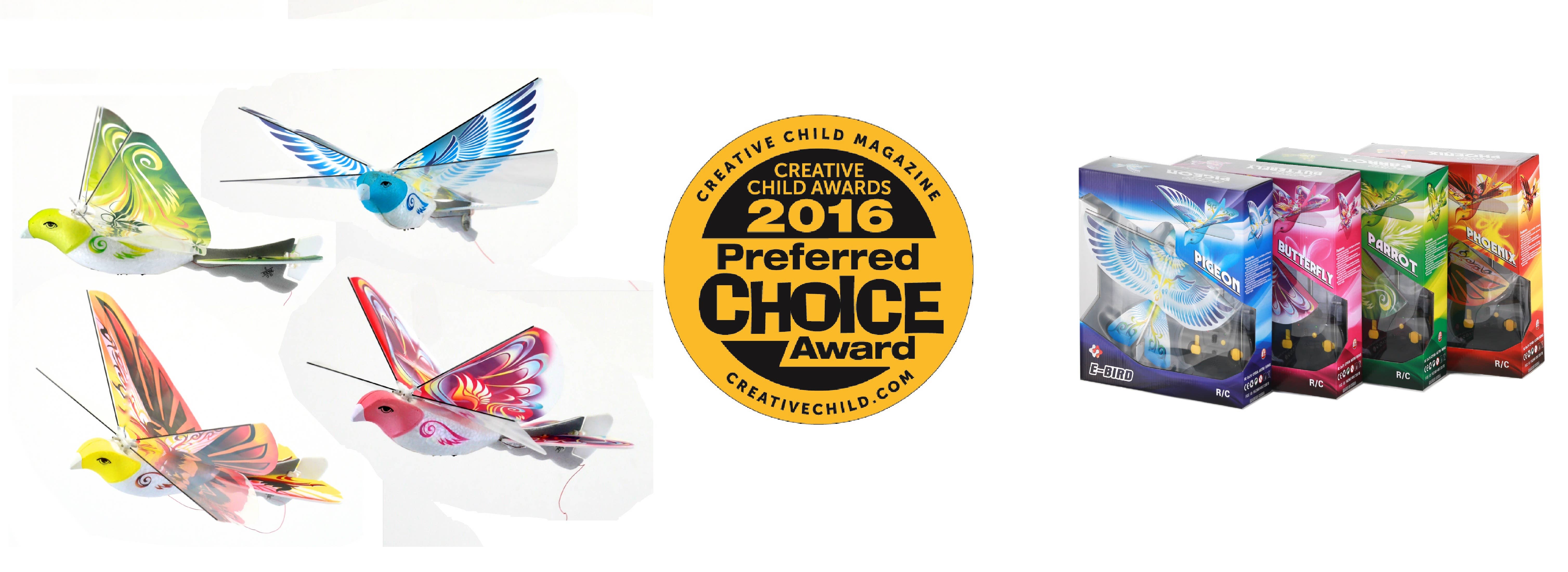 MukikiM Toys & Games - Wholesale Toy Plane - Kids - eBird Blue Pigeon - 2.4 GHz RC Flap Wings Flying Bird Drone1