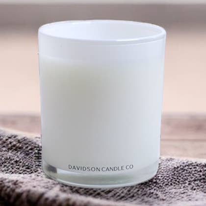 Timber & Sea 11 oz jar candle in box for wholesale by Davidson Candle Company LLC