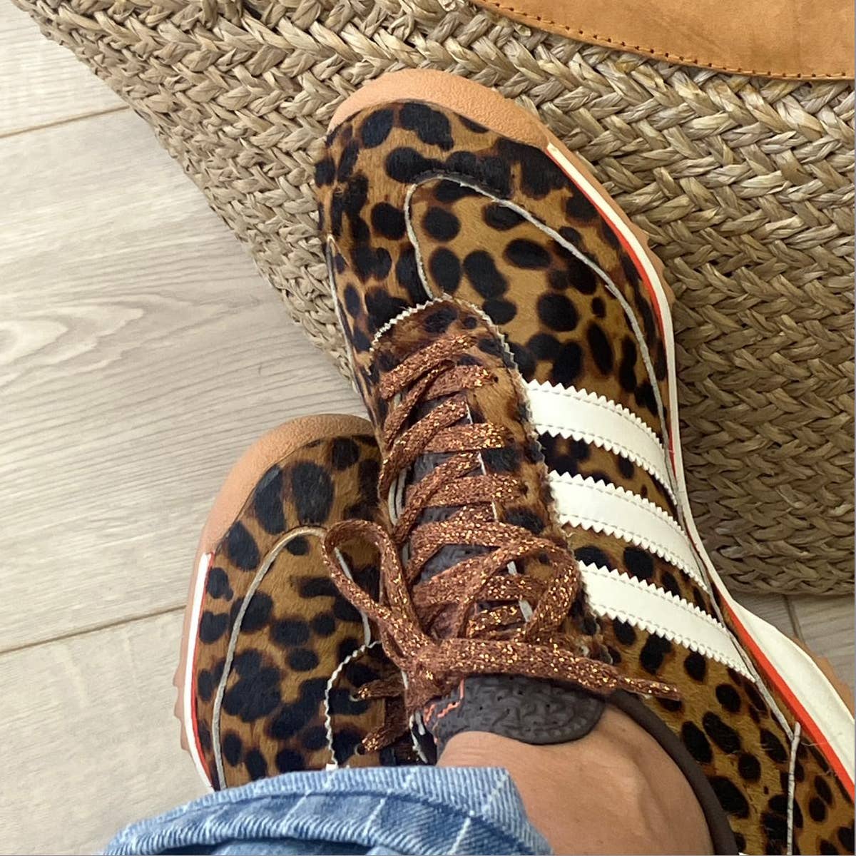 BARNABÉ AIME LE CAFÉ - Wholesale Shoelaces - Women's - Lurex tennis shoe laces12