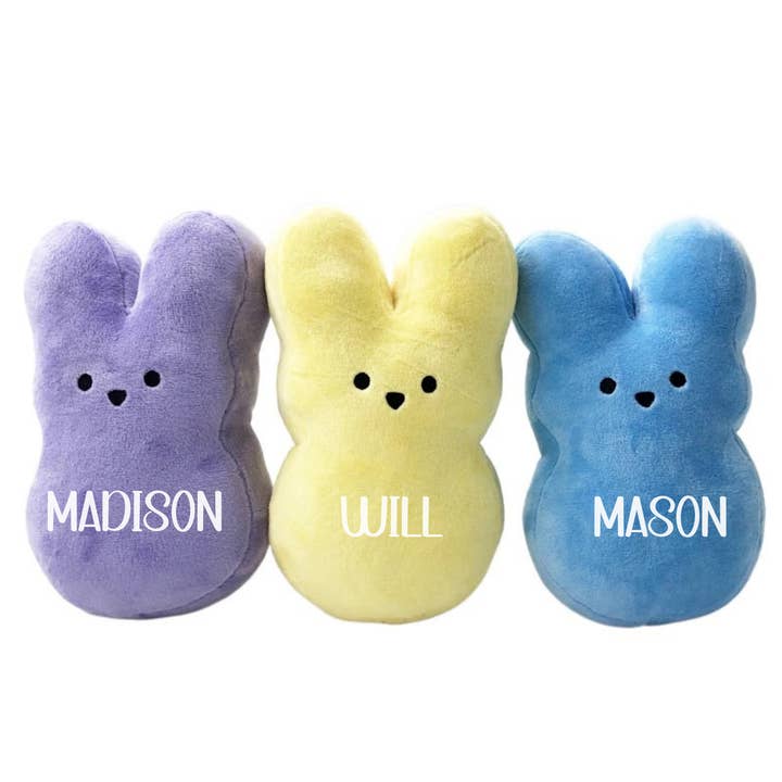 AH Designs 15 - Wholesale Stuffed/Plush Toy - Kids & Baby - RESTOCKED Peep Bunny, Popular Easter Bunny, Colorful15