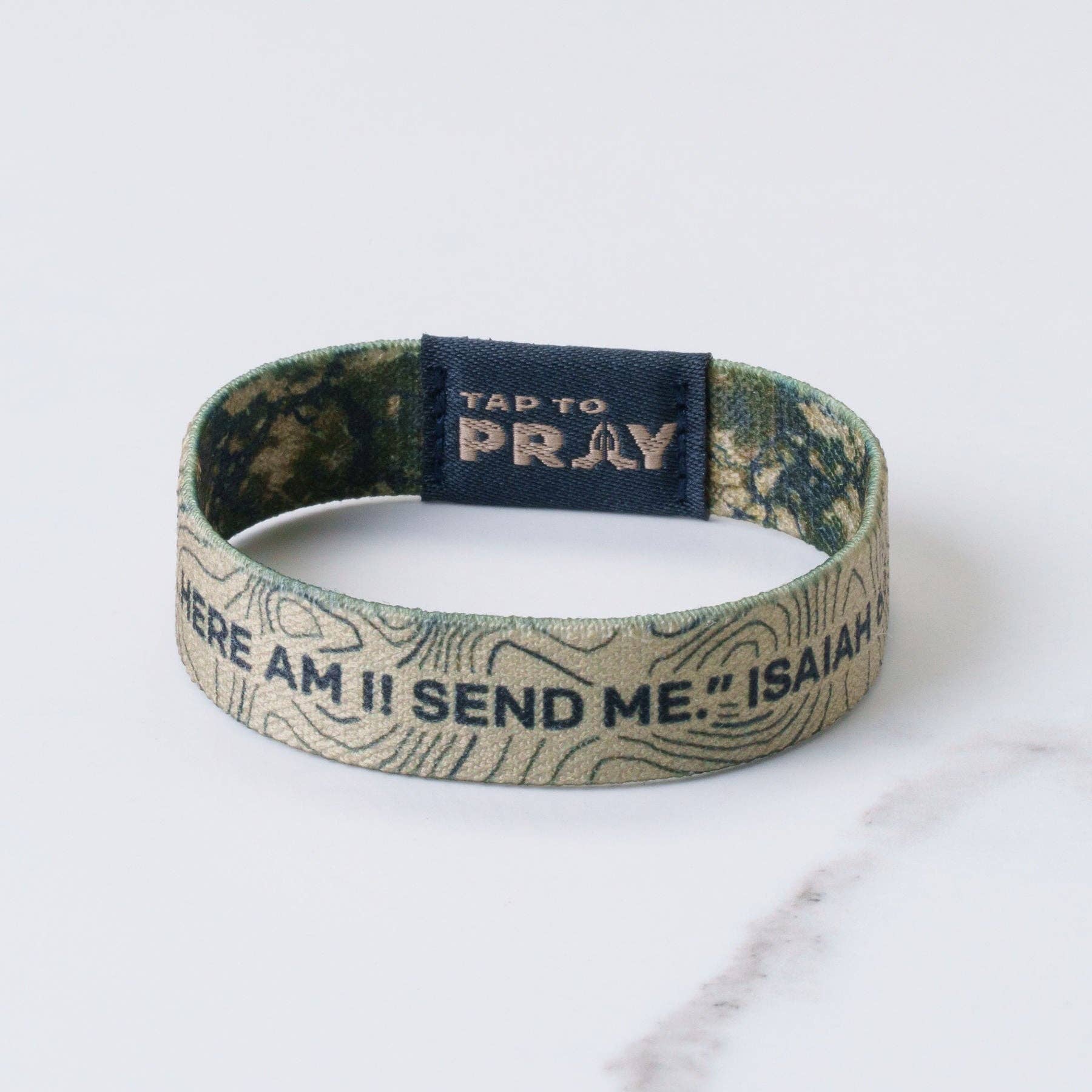 Versible - Wholesale Wristband - Tap To Pray® Wristband – Valor Camo3