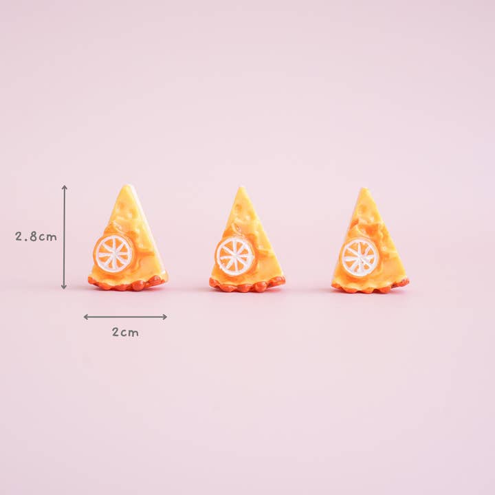 Mini Story Co - Wholesale Lapel Pin/Button - Lemon Pie Pin | Lemon Cake Brooch | Whimsical Dessert Brooch | Dessert Lover's Gift | Cute Foodie Accessories | Miniature Lemon Pie5