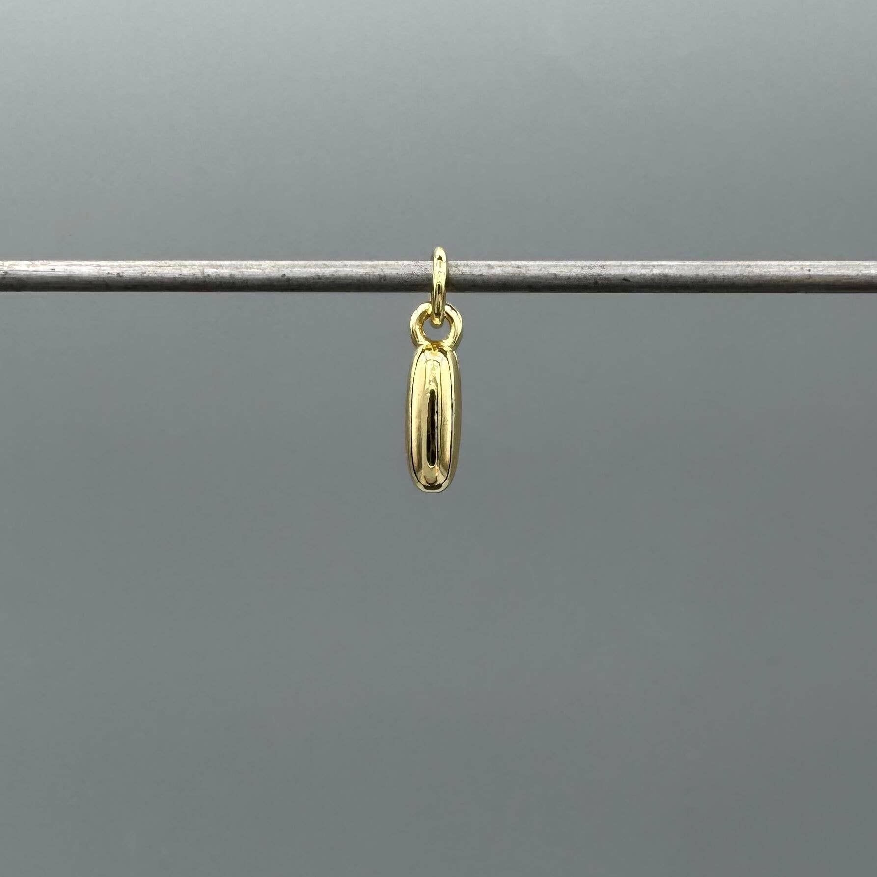 Something Silver - Wholesale Individual Charm/Pendant - Perfect Balloon Bubble Letter Initial Charm5