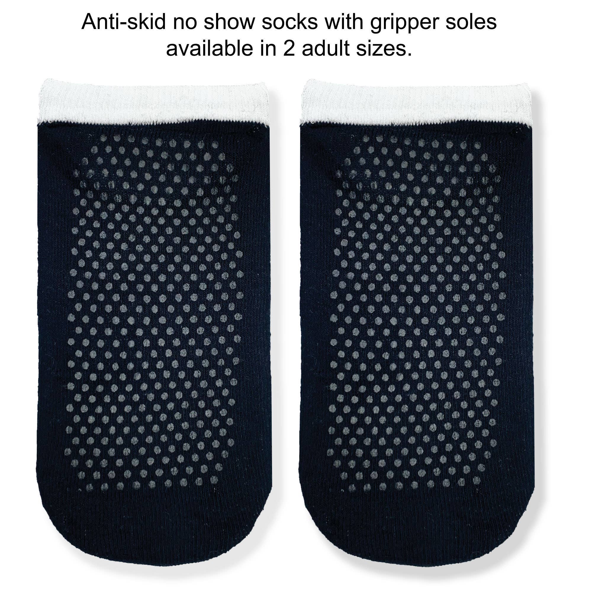 Sockprints - Wholesale Socks - Unisex - Design Your Own Gripper No Show Socks4