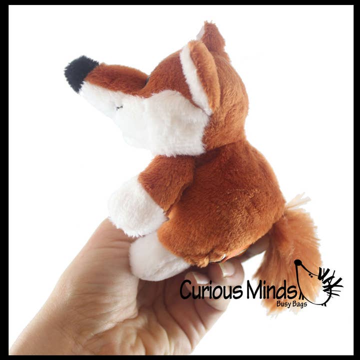 Curious Minds Toys - Wholesale Stuffed/Plush Toy - Kids & Baby - 1 Cute Small Fox Plush Stuffed Animals- Adorable Mini Plushi4