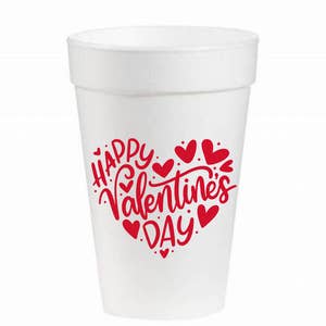 16oz Color Changing Mini Hearts Bundle, Valentine's Day Cup, Galentine